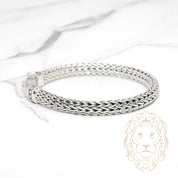 Bracelet - Argent foxtail 7mm - BRS587
