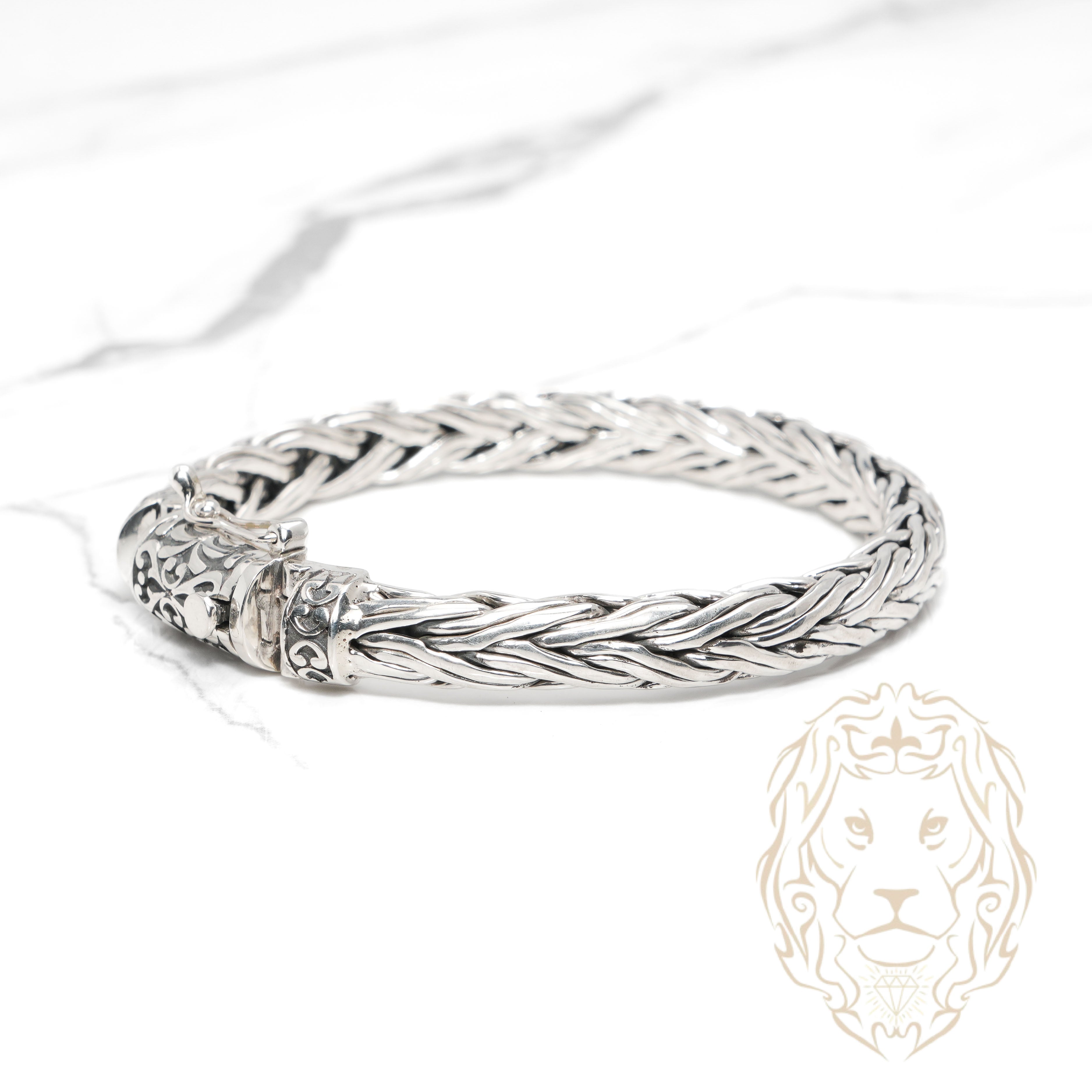 Bracelet - Argent blé 8mm - BRS589