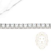 Bracelet - Argent tennis pierres cz rondes 5.2mm - BRS585