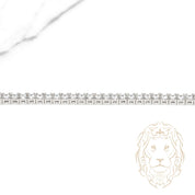 Bracelet - Argent tennis pierres cz rondes 2.6mm - BRS586