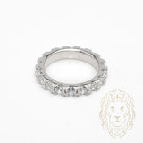 Bague - Argent éternité pierres cz rondes 3.6mm - RIS1378