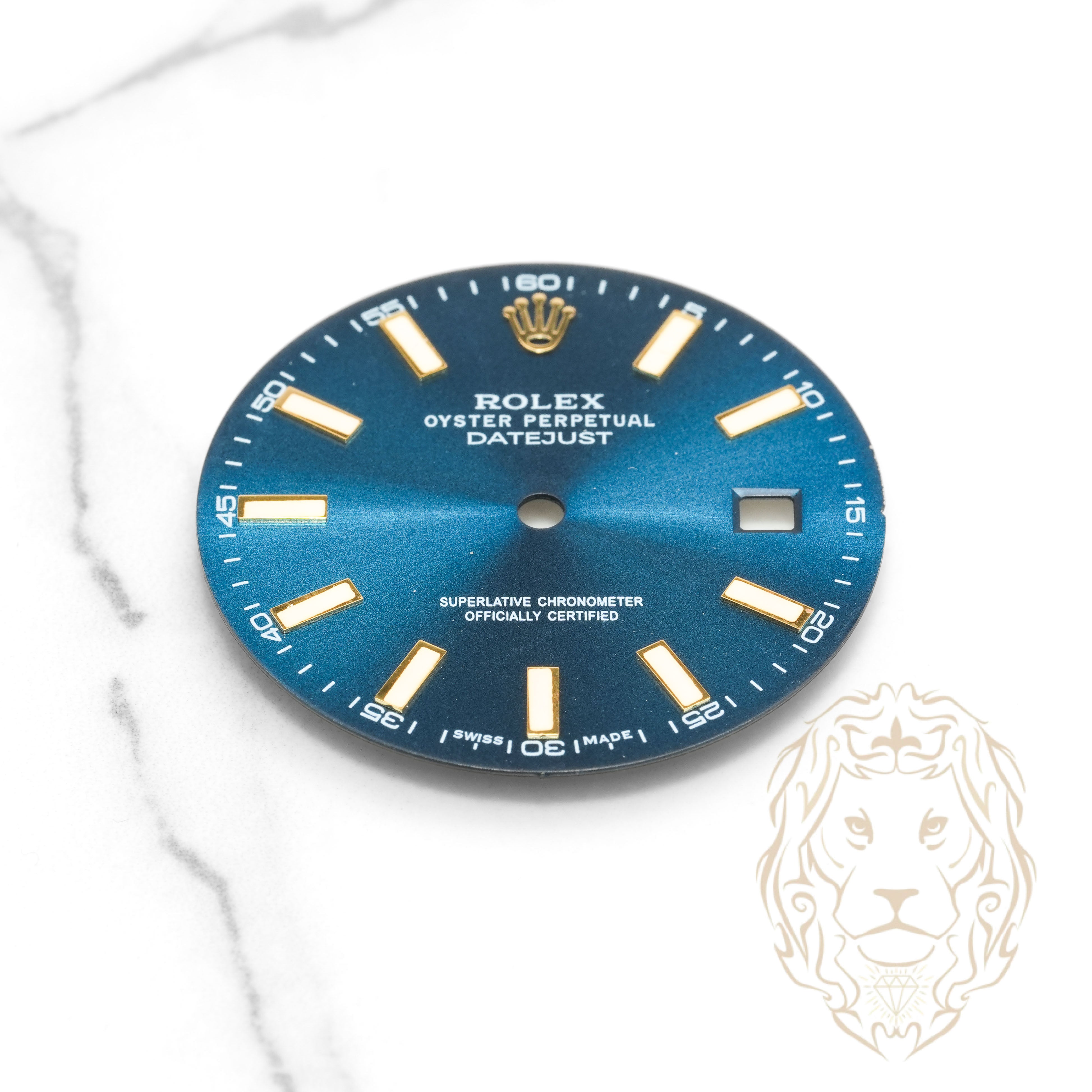 Cadran Datejust Bleu - Aftermarket