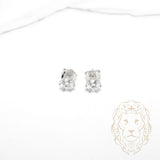 Studs - Argent pierre AAA coupe ronde 1.60TCW / 6mm - BOS387