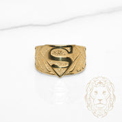 Bague - Or 10K jaune Superman - RIG1151