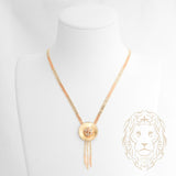 Collier - Or 18K tricolor jaune, blanc & rose gala - CHG1266