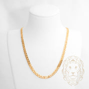 Collier - Or 18K jaune curb 5mm - CHG1272
