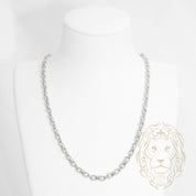 Chaîne - Argent barbelée 5mm - CHS731
