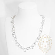 Chaîne - Argent coeurs 9.5mm - CHS736