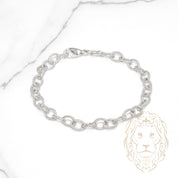 Bracelet - Argent câble twist 6mm - BRS592