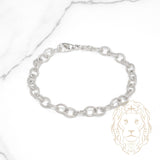 Bracelet - Argent câble twist 6mm - BRS592