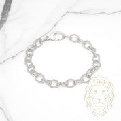 Bracelet - Argent câble twist 7.5mm - BRS593