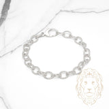 Bracelet - Argent câble twist 7.5mm - BRS593