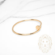 Bracelet jonc - Or 18K jaune clou - BRG940