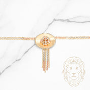 Collier - Or 18K tricolor jaune, blanc & rose gala - CHG1266