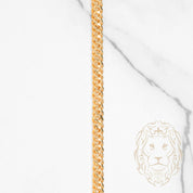 Collier - Or 18K jaune curb 5mm - CHG1272
