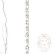 Chaîne - Argent barbelée 5mm - CHS731