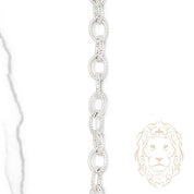 Chaîne - Argent câble twist 6mm - CHS733