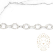 Bracelet - Argent câble twist 6mm - BRS592
