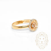 Bague - Or 18K tricolor jaune, blanc & rose gala - RIG1209