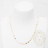 Chaîne - Or 10K jaune paillettes 2.5mm - CHG1301