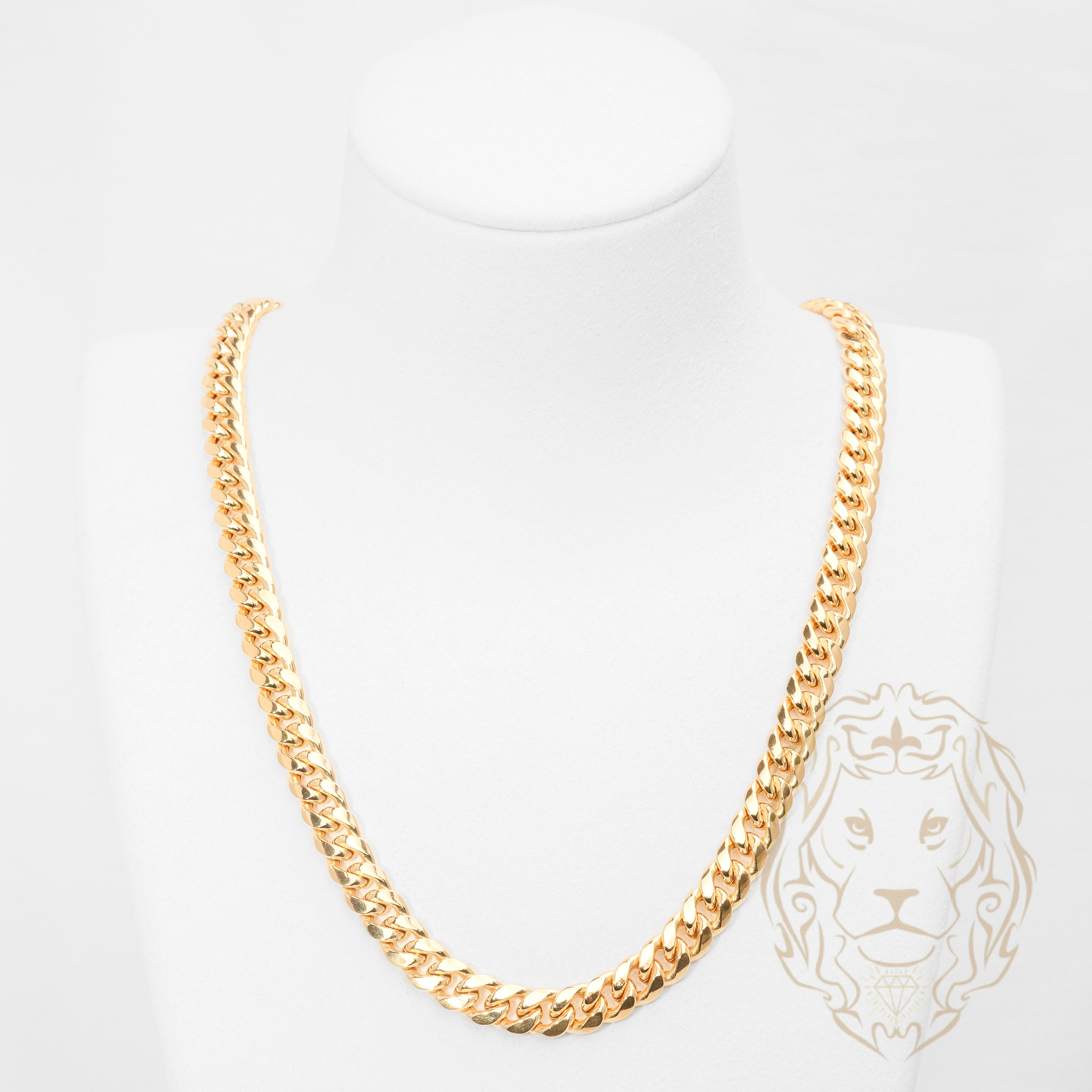 Chaîne - Or 10K jaune cuban link 7.5mm - CHG1307