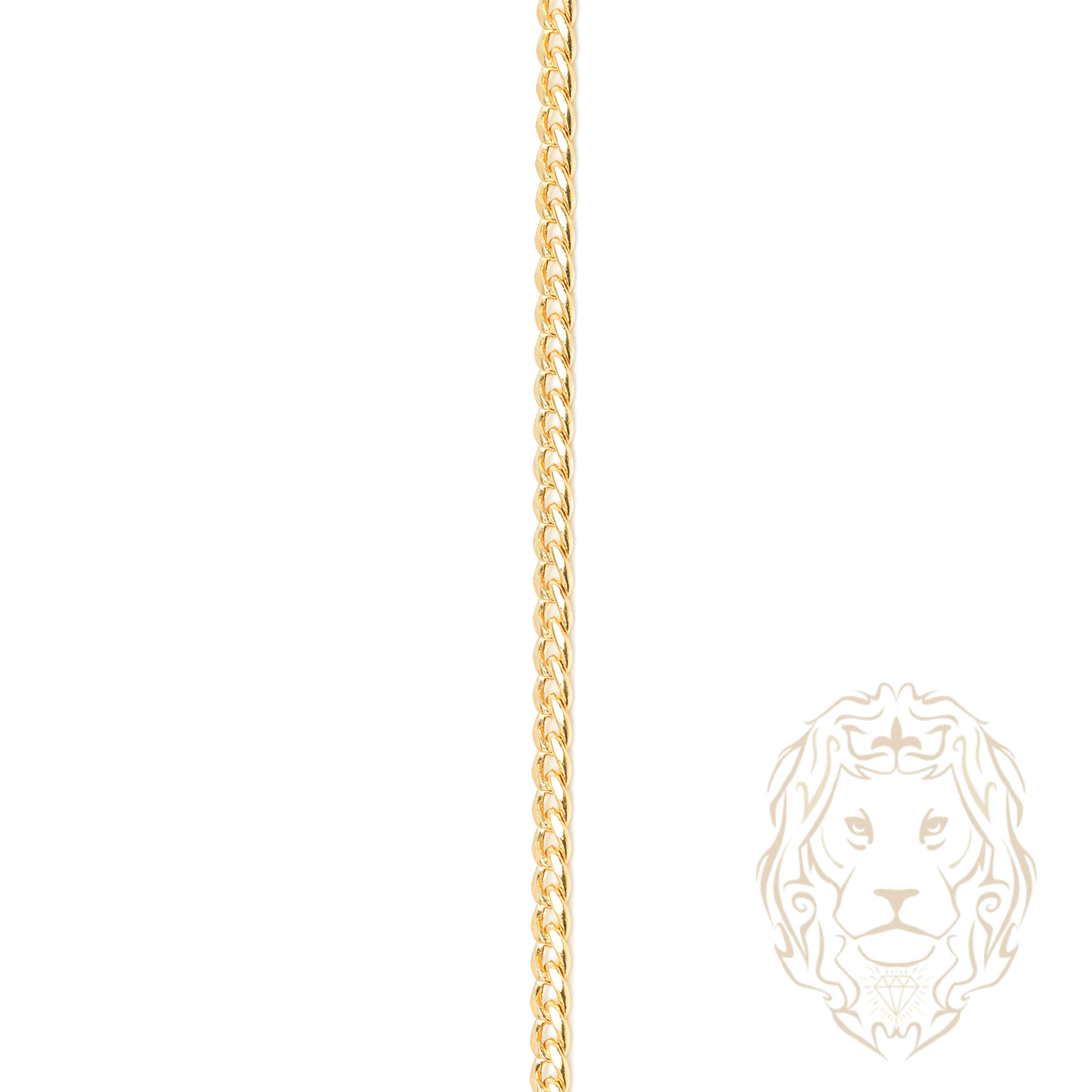 Chaîne - Or 10K jaune curb 2.2mm - CHG1294