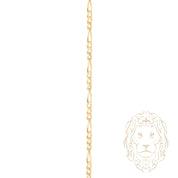 Chaîne - Or 10K jaune figaro 1.5mm - CHG1302