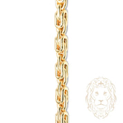 Chaîne - Or 10K jaune byzantine 4.7mm - CHG1312