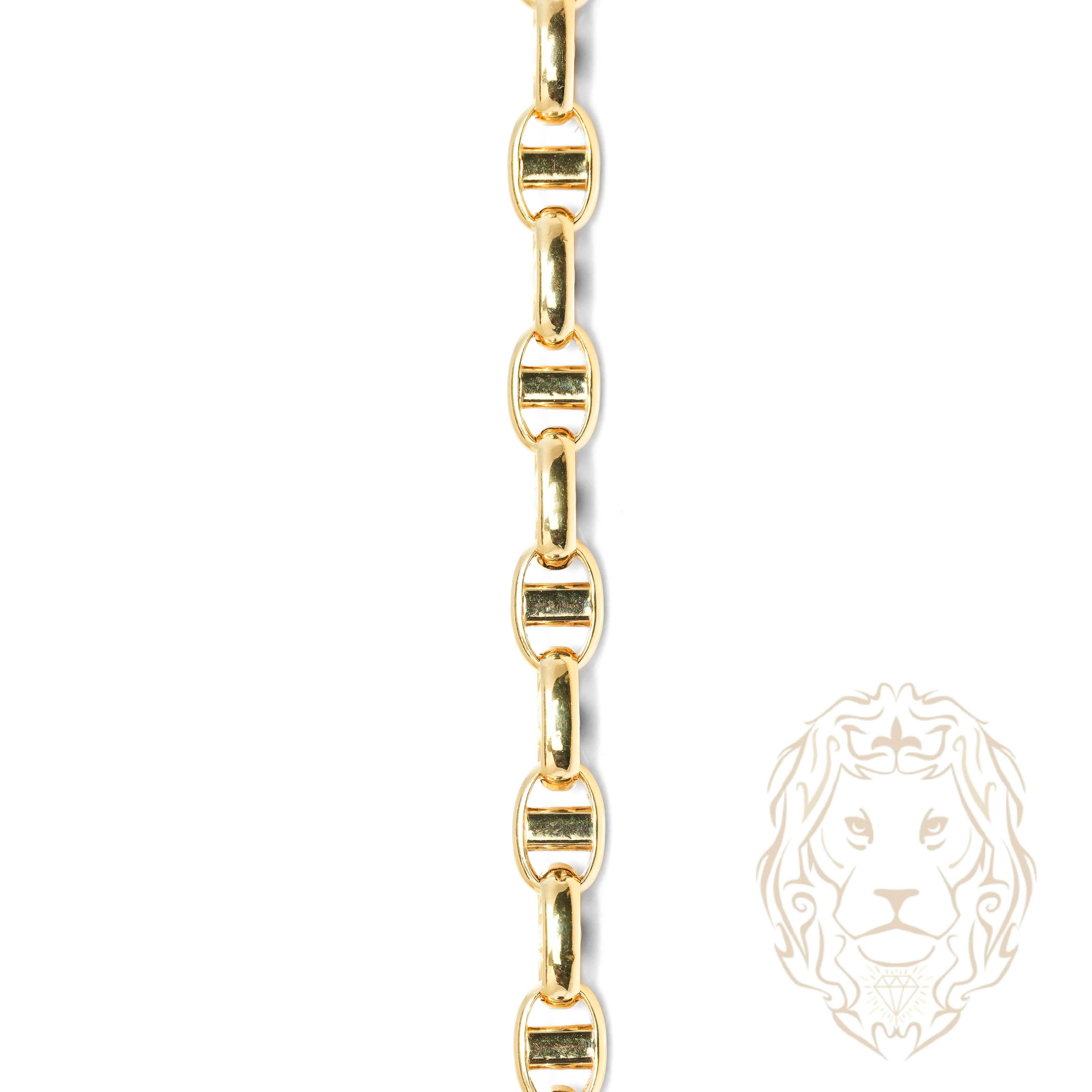 Chaîne - Or 10K jaune ancre 4.3mm - CHG1313