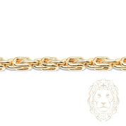 Bracelet - Or 10K jaune byzantine 4.7mm - BRG961