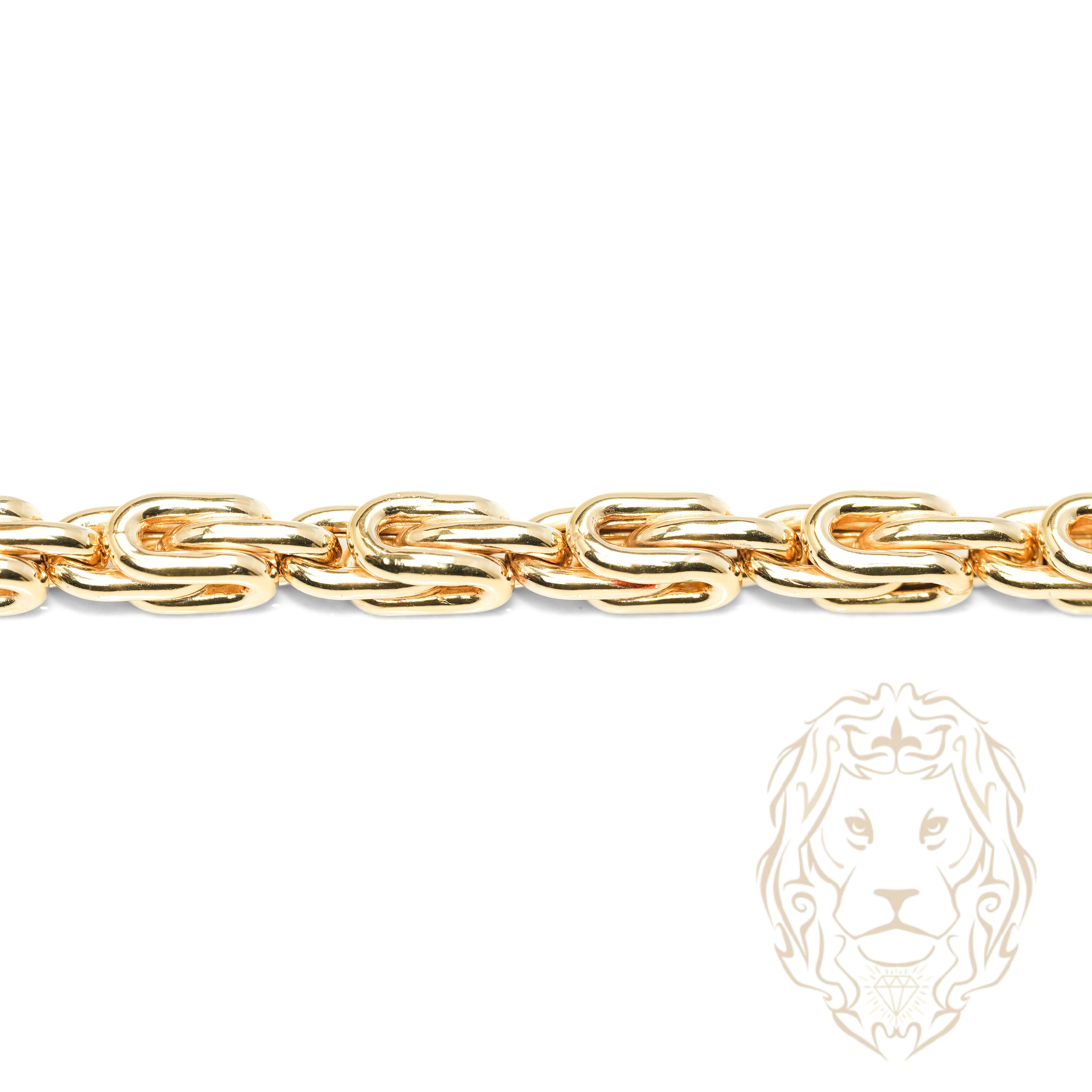 Bracelet - Or 10K jaune byzantine 4.7mm - BRG961