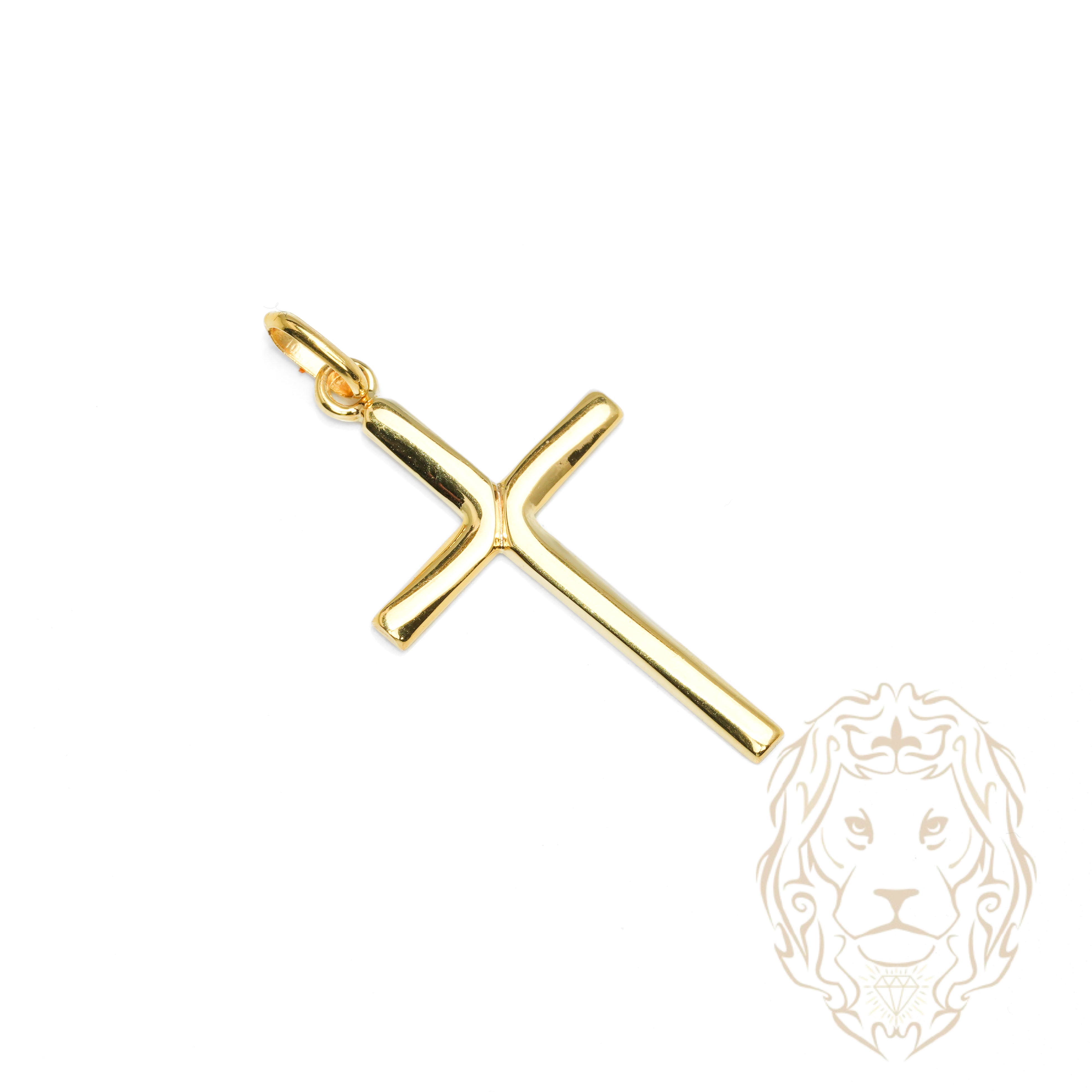 Pendentif - Or 10K jaune croix - PEG1250