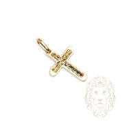 Pendentif - Or 10K jaune croix coupe diamant - PEG1257