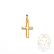 Pendentif - Or 10K jaune croix - PEG1258