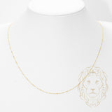 Chain - 10K yellow gold singapore 1mm - CHG432