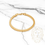 Bracelet - Or 10K jaune franco 5.7mm - BRG733