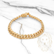 Bracelet - 10K Gold cuban link 9.5mm - BRG554