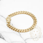 Bracelet - Or 10K jaune BJAMIL curb 8.5mm 7.5" - BRG429