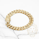 Bracelet - 10K Yellow Gold BJAMIL Curb Links 10.5mm 7.5" - BRG431
