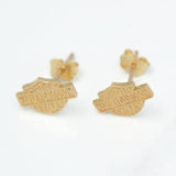 Studs - Or 10K jaune "Harley Davidson" - BOG075