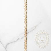 Chaîne - Or 10K jaune figaro solide 3.75mm - CHG1011