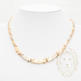 Collier - Or 18K tricolore jaune, blanc & rose - CHG1015