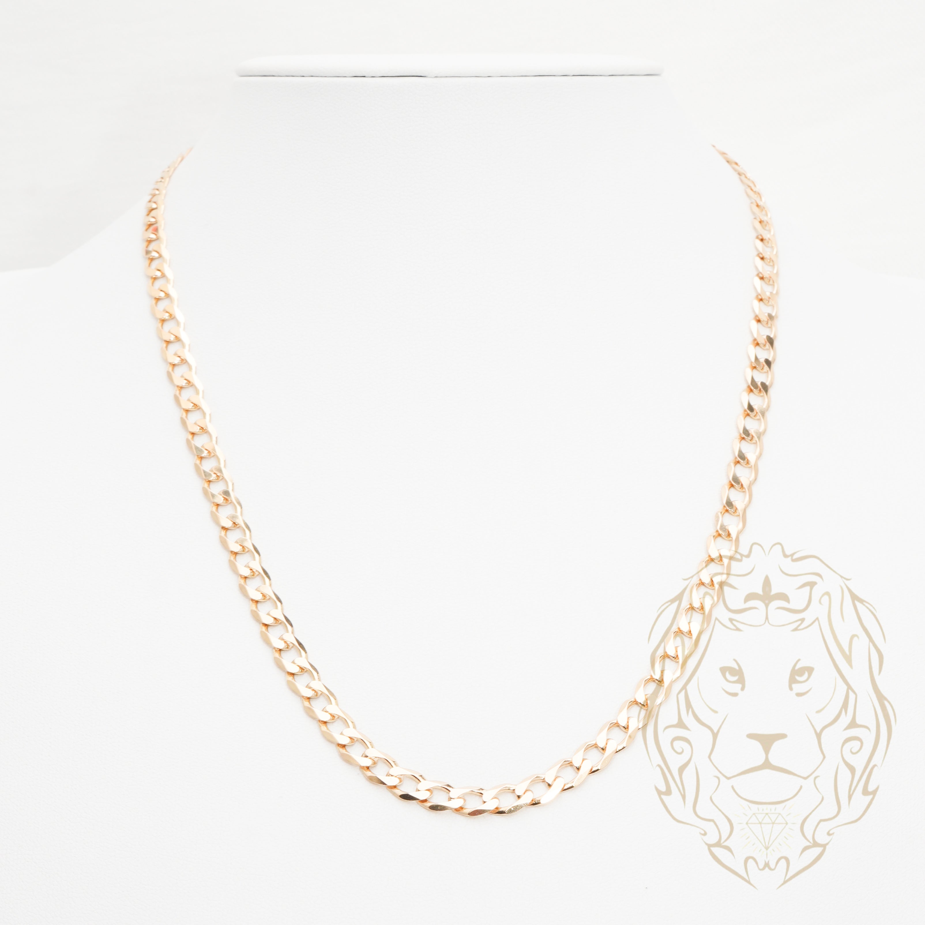 Chaîne - Or 10K jaune curb 5.8mm - CHG1091