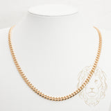 Chaîne - Or 14K jaune cuban link 6mm - CHG1094