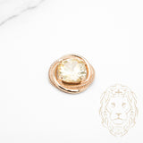 Pendentif - Or 10K jaune pierre jaune cz - PEG1141