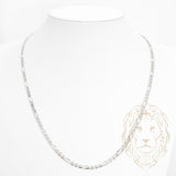 Chaîne - Argent rhodié figarucci 3.8mm - CHS612