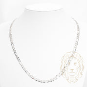 Chaîne - Argent rhodié figaro 5.8mm - CHS617