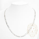 Chaîne - Argent rhodié figaro 5.8mm - CHS617