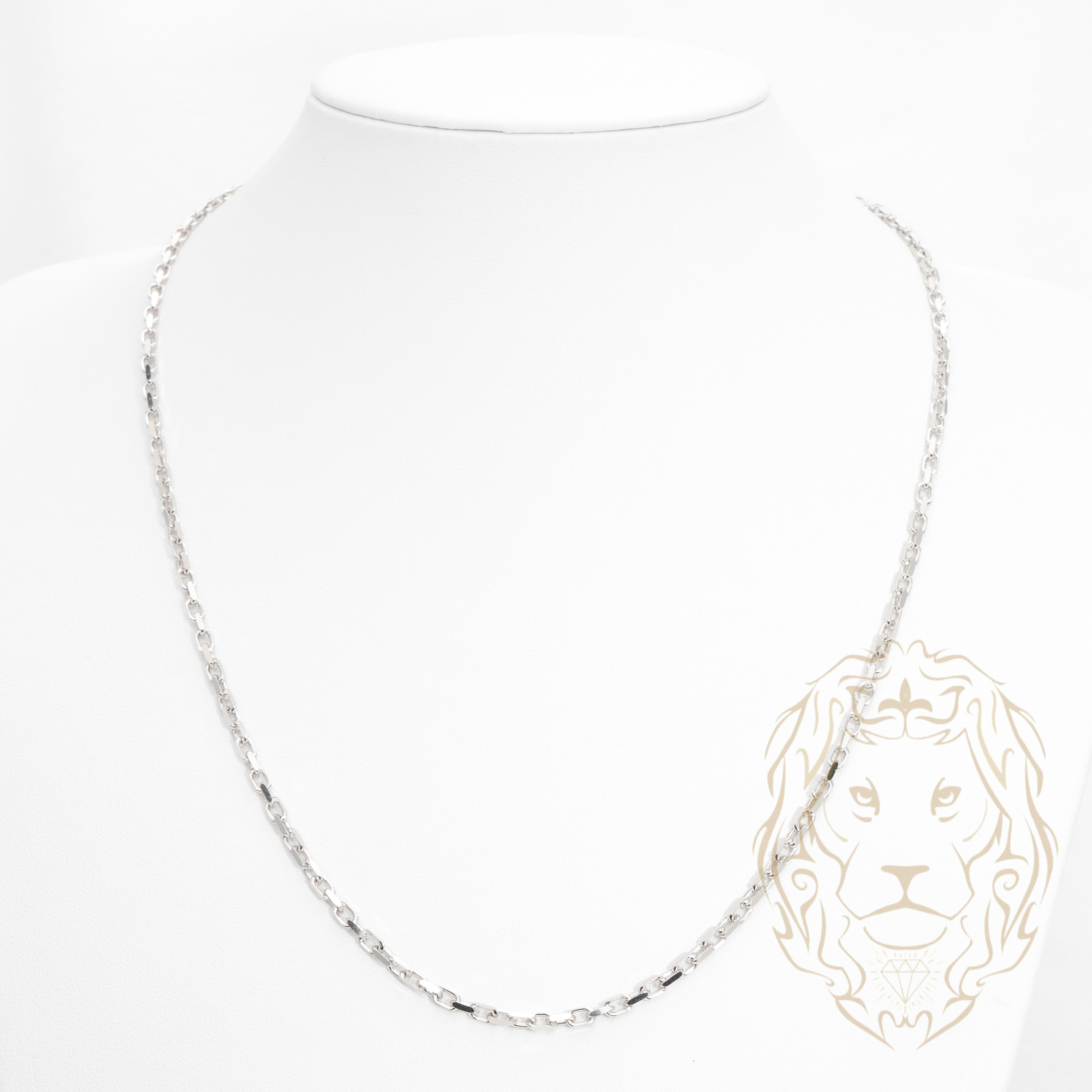 Chaîne - Argent rhodié hermes 4mm - CHS620