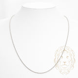 Chaîne - Argent rhodié torsade 1.9mm - CHS623